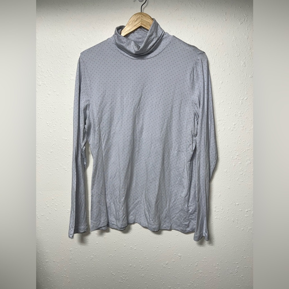 Lands' End Turtleneck Long Sleeve Shaped Fit‎ Women’s X-Large Top